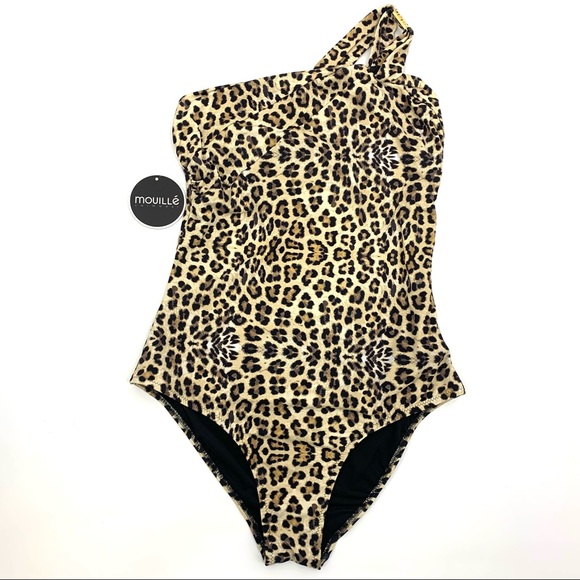 mouille swimwear Leopard One-Piece Suit Size Large NWT - Picture 2 of 12